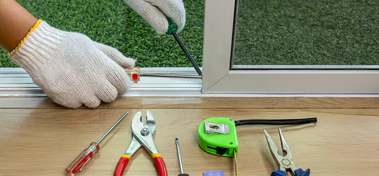 Sliding Door Track Replacement in Fort Saskatchewan, AB